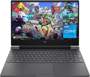HP Victus 15.6" Full HD 144Hz Gaming Laptop, Intel Core i5-12450H, NVIDIA GeForce RTX 3050 4GB ,8GB RAM, 512GB PCIe SSD